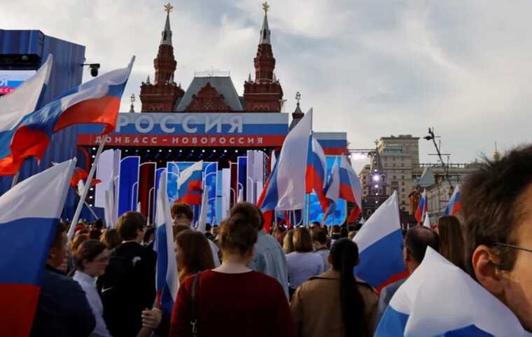 На "святковому” концерті на Червоній площі прочитали вірш про Бандеру