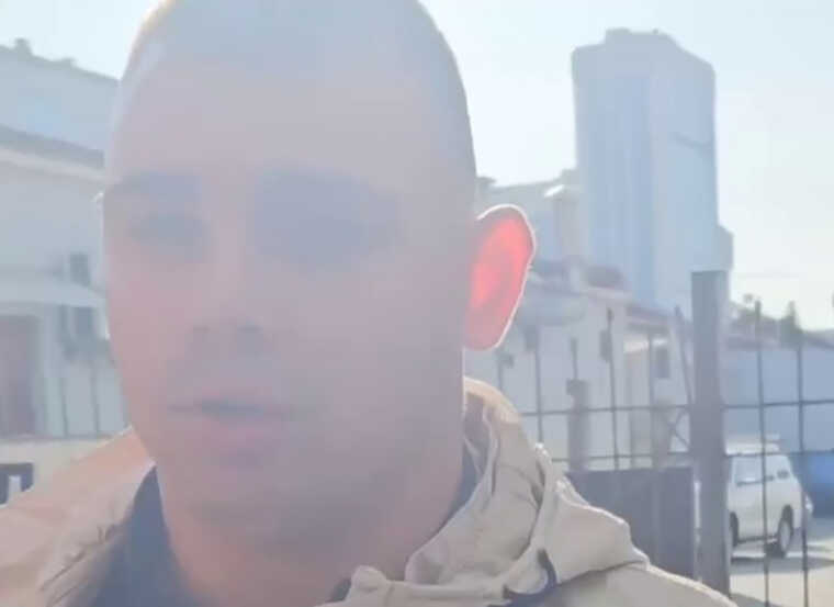 Продовження історії з побиттям: Куницький опублікував відео зі свого телефону