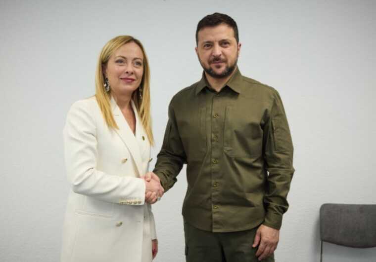 Зеленський обговорив з прем’єркою Італії шляхи посилення української протиповітряної оборони