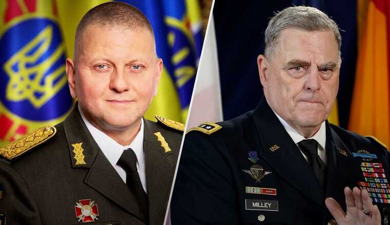 ЗМІ розповіли історію “дружніх та напружених” стосунків Залужного і Міллі