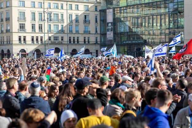 У Німеччини в декількох містах відбулись акції на підтримку Ізраїлю