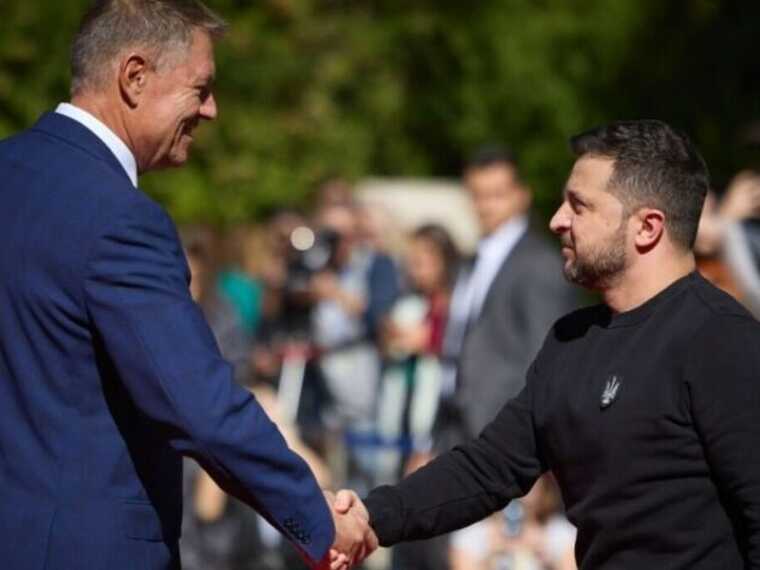 В центре внимания – усиление ПВО: Зеленский встретился с президентом Румынии