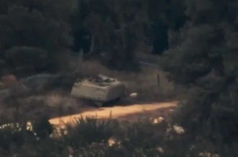 Террористы Хезболлы уничтожили израильский БТР из российского ПТРК "Корнет"