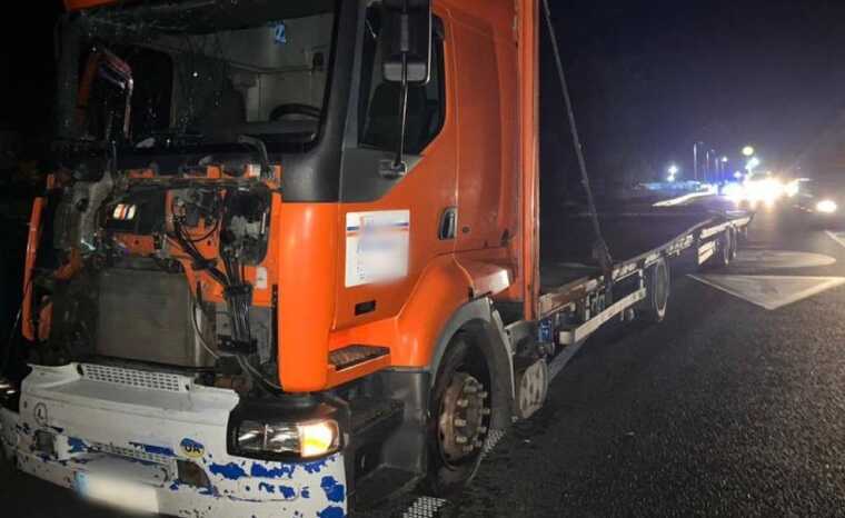 У Запоріжжі водій вантажівки збив поліцейського