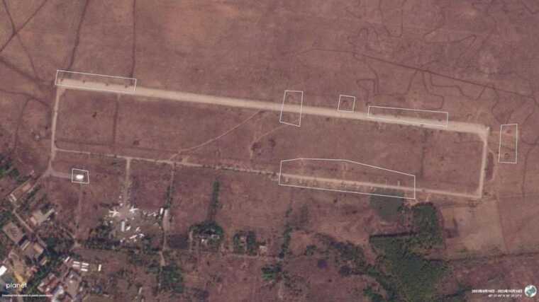 Оккупанты превратили авиационный музей под открытым небом на Луганщине в военную базу