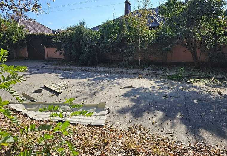 Из-за обстрела Херсона травмированы люди