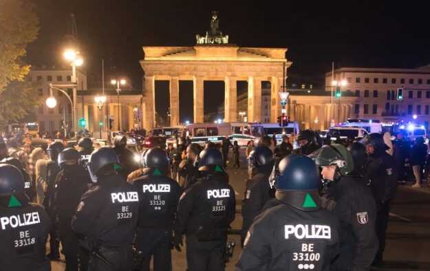 У Берліні після пропалестинської акції сталися сутички