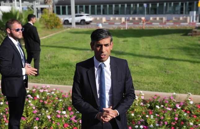 Риши Сунак прибыл в Израиль, – Sky News