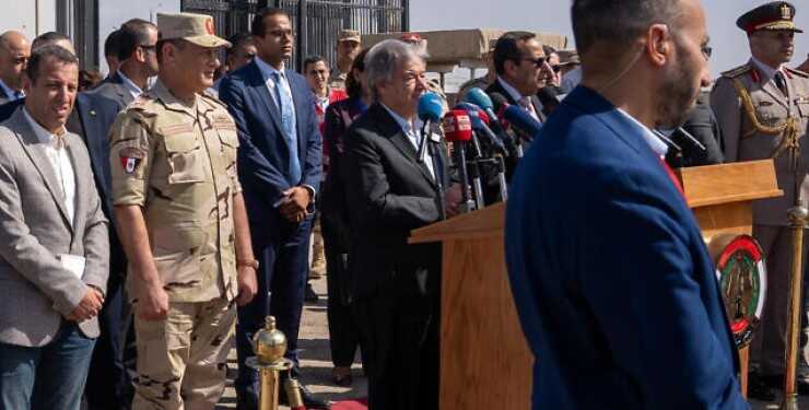 "Розбите серце" глави ООН: Гутерріш нарікає, що в Газу не пускають гуманітарну допомогу