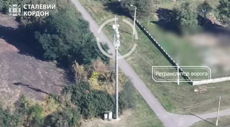 "Сталевий кордон" показав знищення ретранслятора окупантів