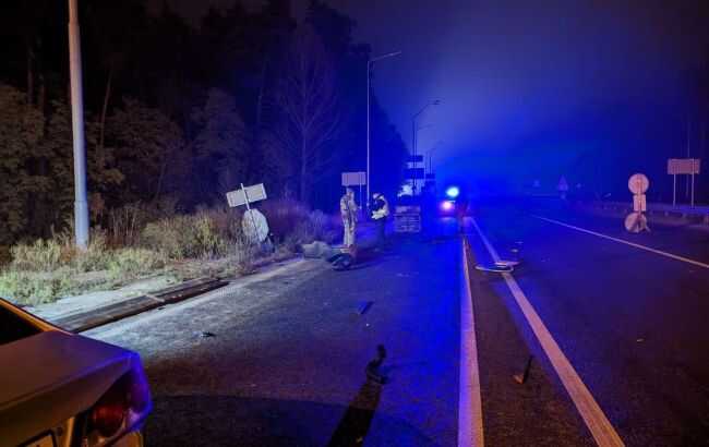 ДТП на блокпосту у Києві: стало відомо, хто був за кермом автівки