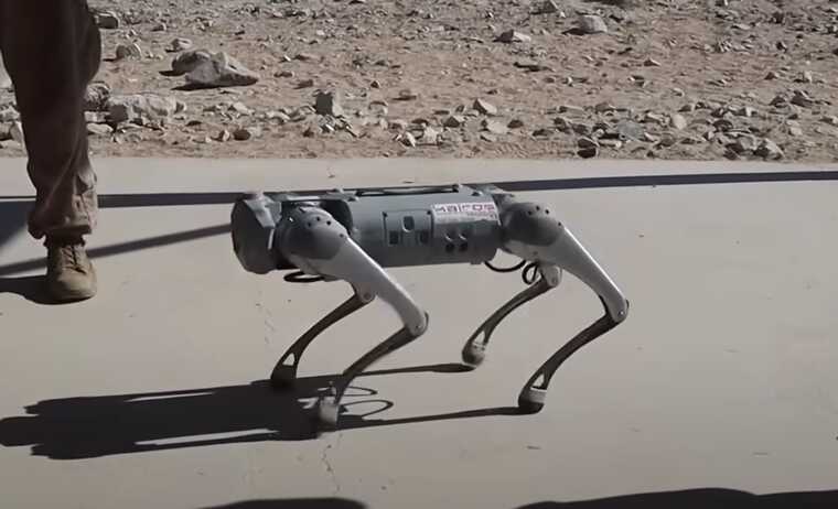 Американські військові випробували робопса, оснащеного гранатометом