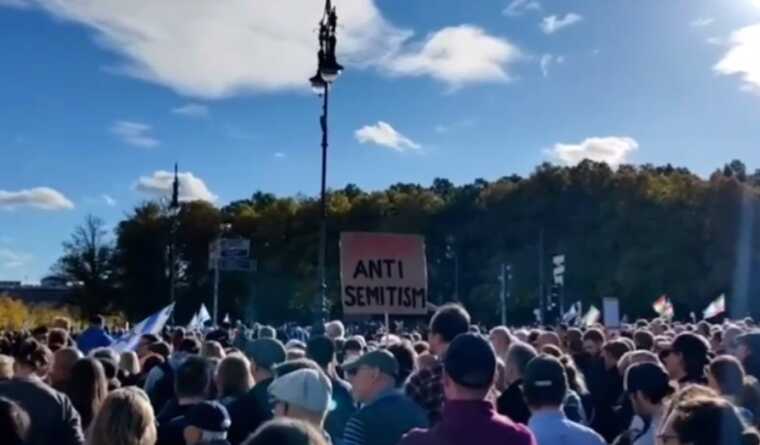 Полицейские Германии применяли достаточно жесткие меры к пропалестинским митингующим