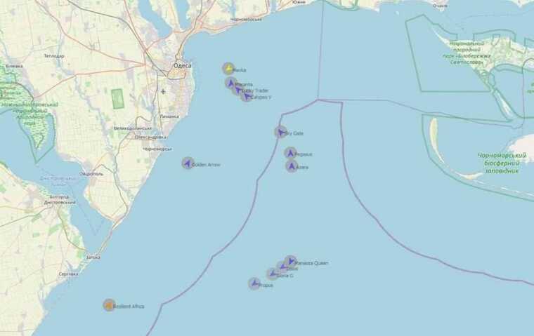 За вчорашній день до Одеси зайшло одразу 10 суден