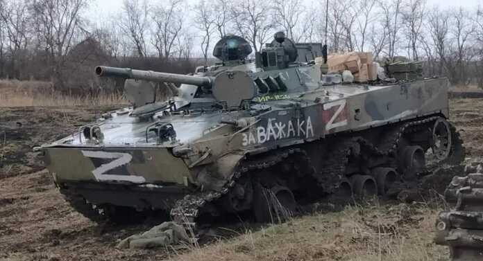 Новенькі російські БМП спалили під Сватове