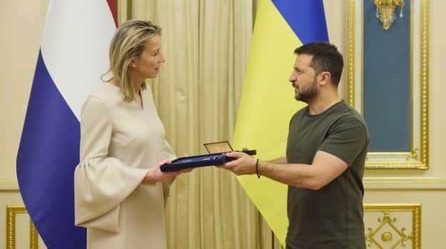 Зеленський провів зустріч з главою Міноборони Нідерландів: обговорили підтримку України