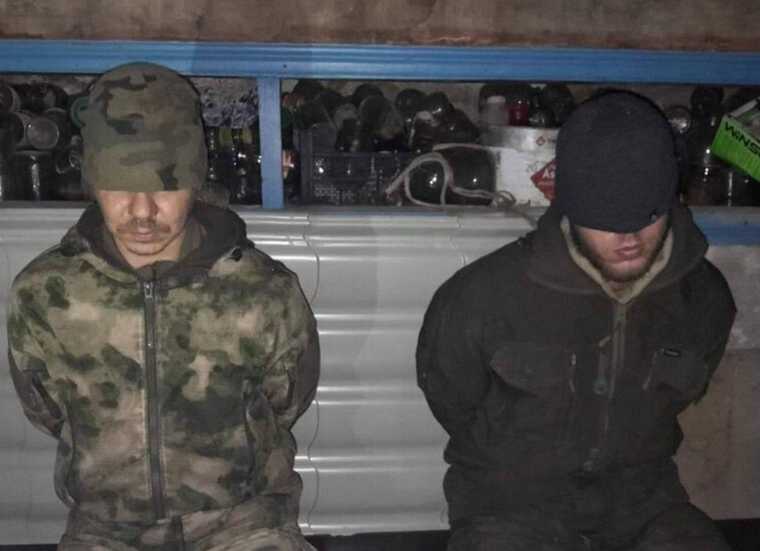 Воїни 23-го окремого батальйону під Кремінною взяли у полон двох російських розвідників