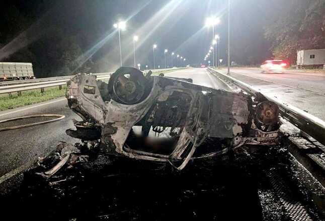 Смертельна ДТП на трасі Київ – Одеса: водій згорів разом з автівкою