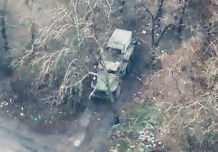 Украинский HIMARS поразил две вражеские РСЗО "Град"