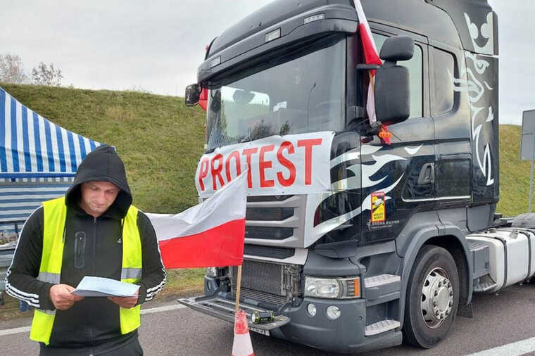 Польские перевозчики требуют доступ к системе "Шлях"