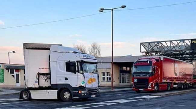 Словацькі перевізники заблокували рух українських вантажівок через пункт пропуску «Вишне-Німецьке»