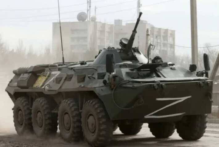 У Кринках "Птахи Мадяра" рекордно швидко спалили БТР окупантів