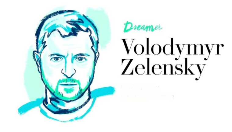 За версією Politico Зеленський став мрійником року Європи