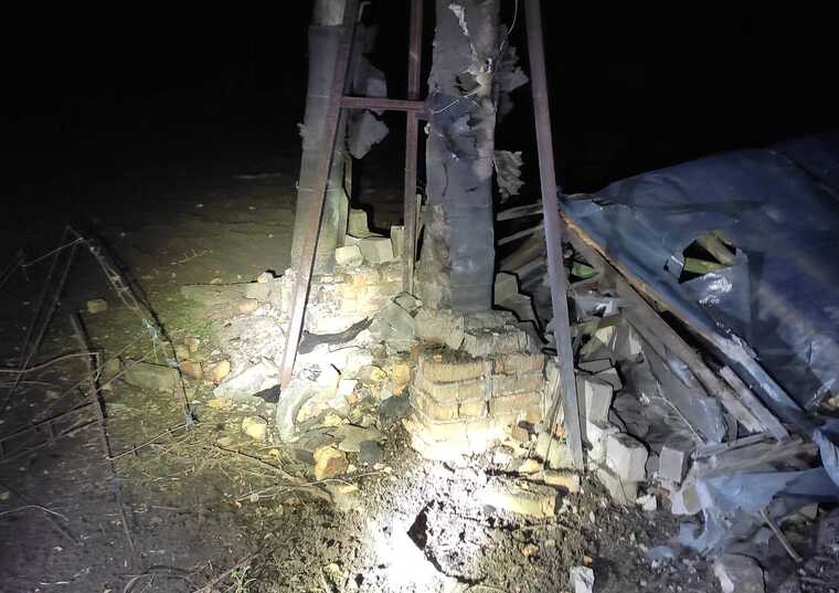 Війська РФ вночі вдарили по громаді під Нікополем