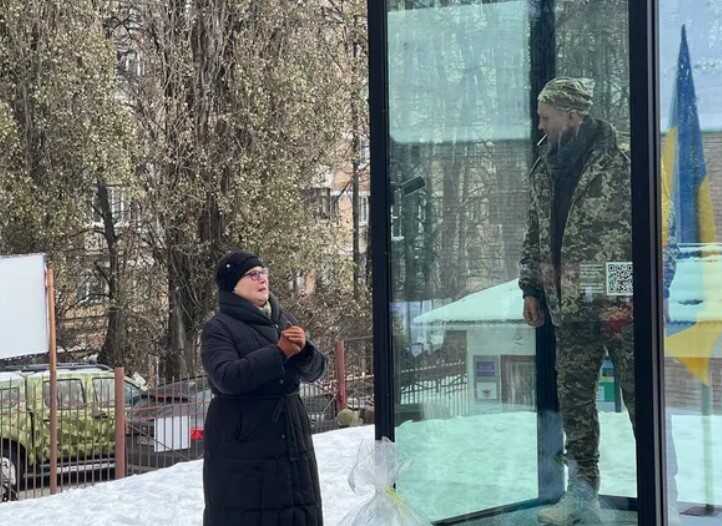 У Києві відкрили пам’ятник воїну Мацієвському, якого розстріляли росіяни