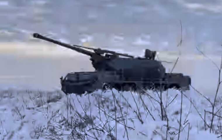 На вооружении Мариупольской бригады показали чешскую САУ Dana-M2