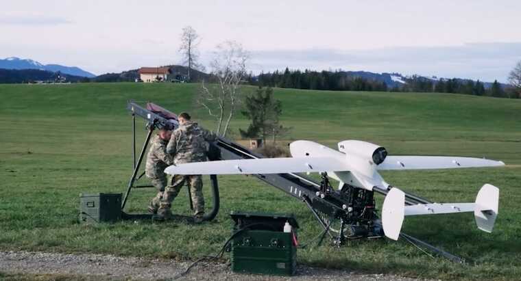 Украина впервые получила на вооружение новейший германский беспилотник