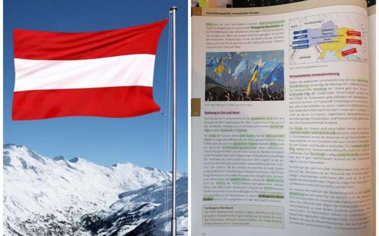 Мережу обурив австрійський підручник: в Україні – "алкоголізм", "злидні", але війни з РФ немає