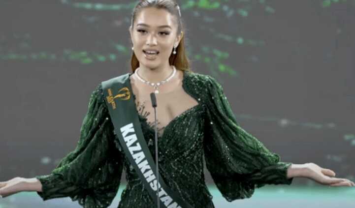Учасниця з Казахстану потрапила в конфуз на "Міс Земля 2023" через російську мову