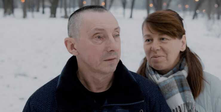 Різдвяне диво: українець із Житомира побачив сім’ю після 36 років сліпоти