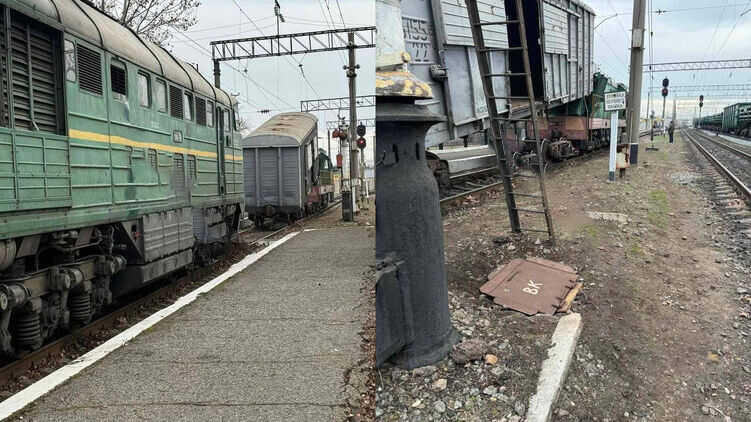 В Одеській області в Білгороді-Дністровському зіткнулися два залізничні потяги