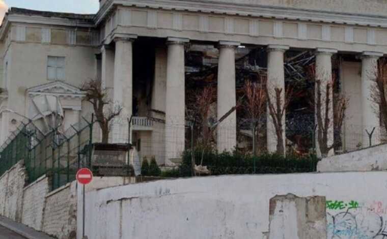 Кримські партизани показали зруйновану будівлю штабу ЧФ РФ в Севастополі