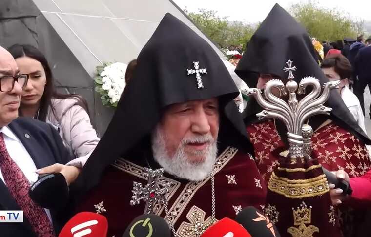 Традиционное новогоднее выступление Католикоса Всех Армян в этом году впервые не транслировали