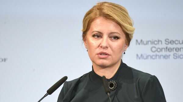 Президентка Словаччини закликала надати Україні засоби для захисту від агресії РФ