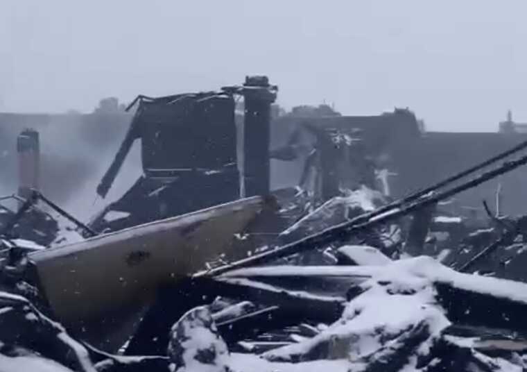 У мережі опублікували відео знищеного окупантами складу бренду М-ТАС