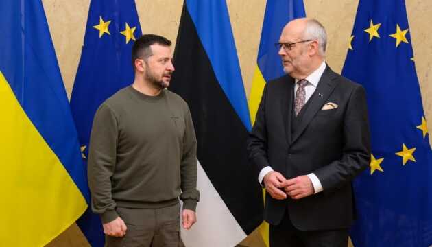 Естонія до 2027 року надасть Україні допомогу на 1,2 млрд євро