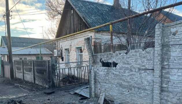 Враг ночью дважды обстрелял из артиллерии Никопольский район