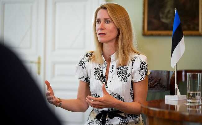 Прем’єрка Естонії Кая Каллас закликала "Рамштайн" спрямовувати Україні по 0,25% ВВП