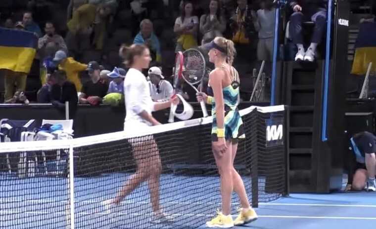 Українка Ястремська відмовилася тиснути руку тенісистці з Москви після матчу Australian Open-2024