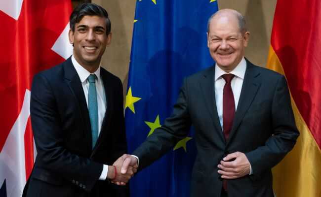 Шольц та Сунак обговорили продовження підтримки України