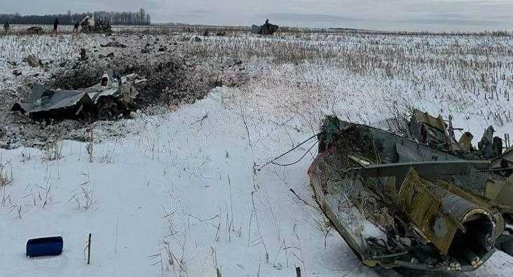 В Кремле отреагировали на падение Ил-76 в Белгородской области