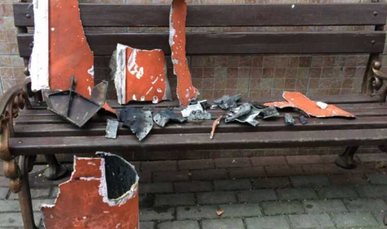 Працівники муніципальної охорони київського парку знайшли уламки збитої російської ракети