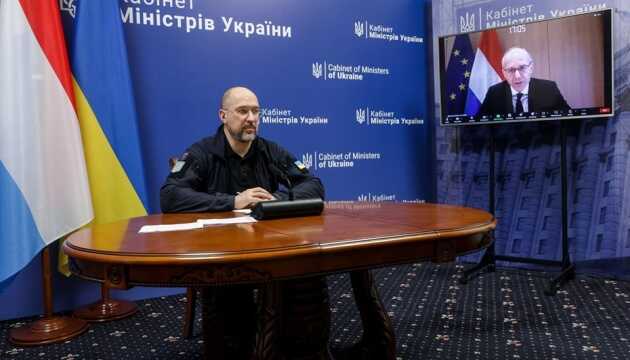 Шмигаль обговорив із прем’єром Люксембургу допомогу Україні та євроінтеграцію