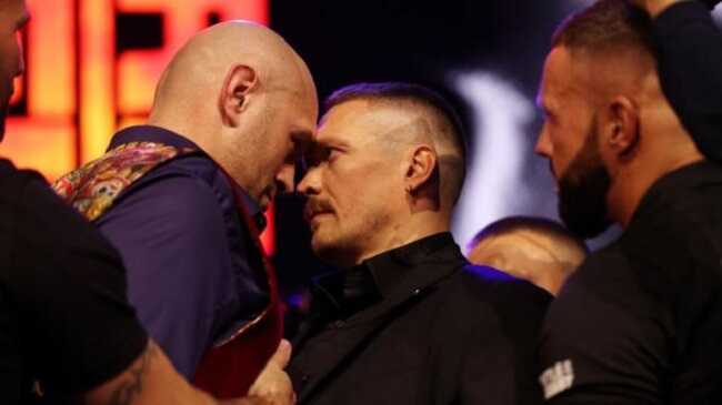 Названо гонорари Усика та Ф’юрі за головний бій 2024 року