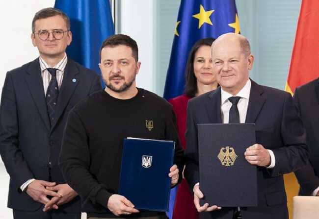 Германия и Украина подписали соглашение о безопасности