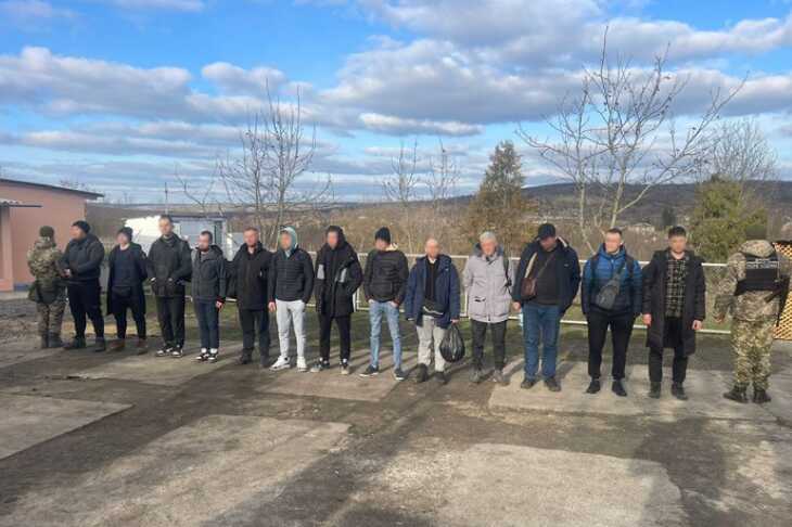 На Одещині прикордонники затримали «чортову дюжину» ухилянтів